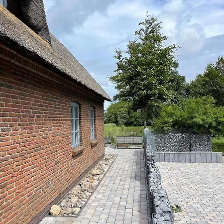 Herrenkoog Im Reetdachhaus Bongsiel Ockholm